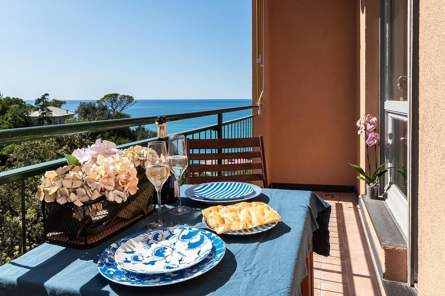 Cavi Sea View Apartment Lavagna Exterior photo